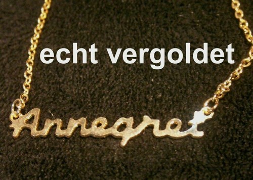 Collier prénom annegret - annegret, en