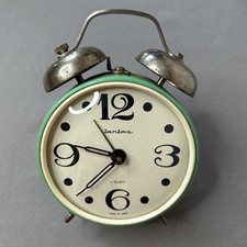 Ancien Réveil Vintage JANTAR MADE IN USSR 4 JEWELS - URSS 4 Rubis Pour Pièces