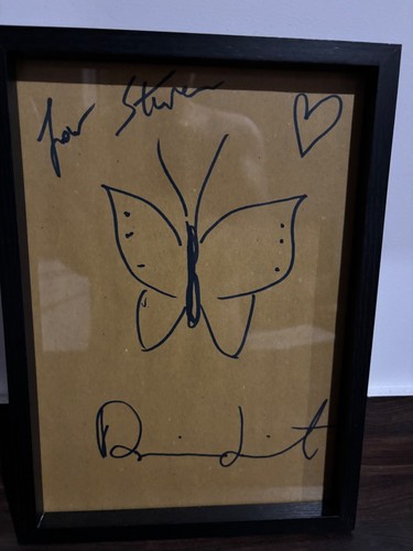 Damien hirst signed rare - hirst, no