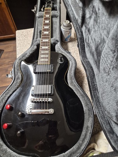 Black epiphone les - lh, paul