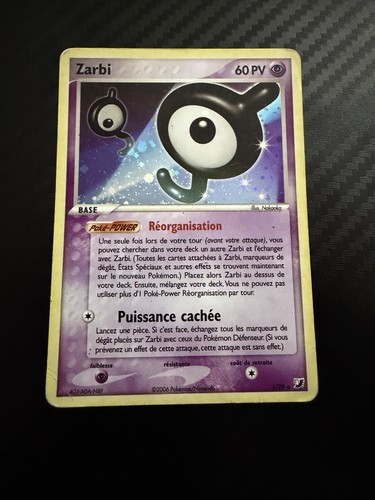 Zarbi holo pokémon 28 ex - -, j/28