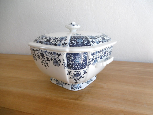 Soupiere faience gien - gien, decor