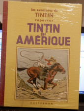 EO Tintin (fac simile N&B) 3 Tintin en Amérique - fac-similé EO Casterman 1937