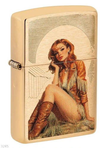 Zippo cowgirl - zippo,