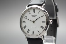 Vintage [N MINT] LONGINES L645.1 645 4120 Automatic Roman 34mm Men's Swiss Watch