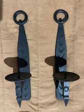 Ensemble 2 bougeoirs muraux