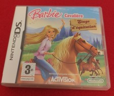 Jeu Nintendo DS BARBIE CAVALIERE Stage d'Equitation - Dans sa boite avec Notice