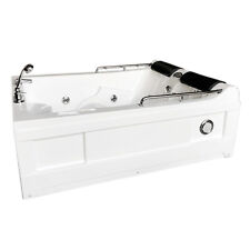 BAIGNOIRE BALNEO MASSANTE 175x132cm CHROMOTHERAPIE 2 PERSONNES RADIO SPA Lulu