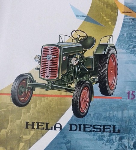 Schlepper hela diesel ps - 15,