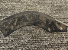 (QTY 4) Maschio M01110426 Tiller Tine Replacement Black For HR2 RH Rotovator