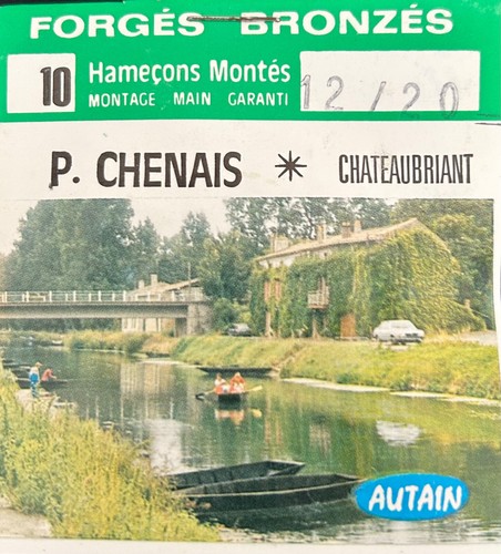 Pochette hameçons - de, 10