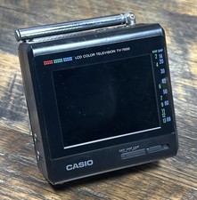 Casio TV-7500 LCD Color Television 3,3" PAL CCIR Portable TV