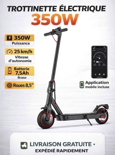 Trottinette électrique 350w - électrique,