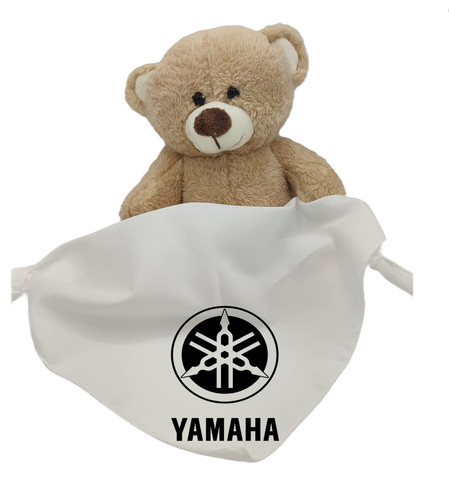 Peluche ours bandana - ours, moto