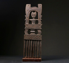 Masque peigne africain fait