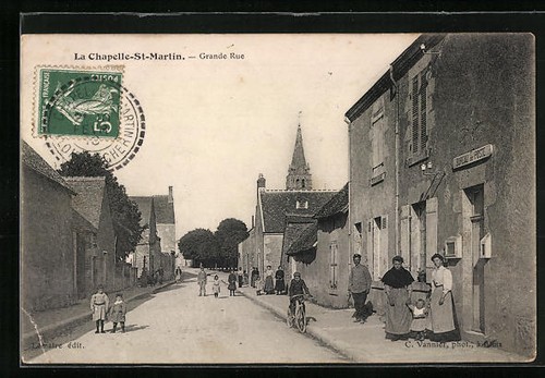 Cpa chapelle martin - cpa, chapelle-st-martin