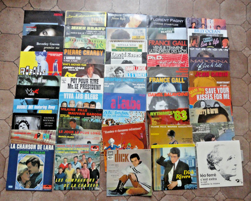 Lot disques vinyles - lot, de