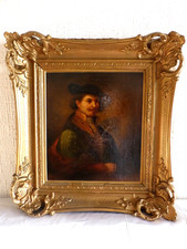 Tableau peinture ancienne 19