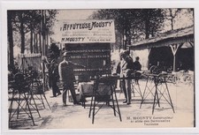 (FR1) Old postcard 31 - Toulouse - Sharpener Mousty constructor, 41 allée des demoiselle