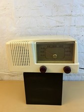 General Electric Mod 401 Tube Radio Beige( Please Read )