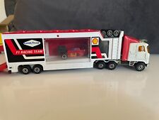 Majorette 3000 Series - F1 Racing Team Turbo 1/60 Truck (with its F1)