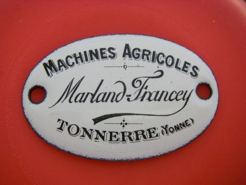Petite plaque émaillée - petite,