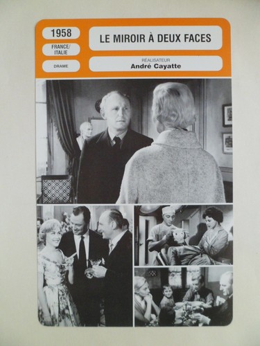 Carte fiche cinema 1958 - fiche, le