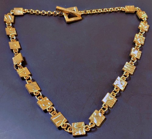 Vintage collier biche bere - vintage, de