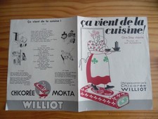 PARTITION CHICOREE WILLIOT CA VIENT DE LA CUISINE MUSIQUE JACK AULDEBINE