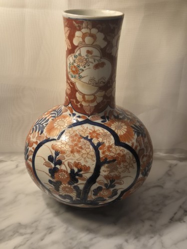 Vase imari porcelaine - vase, en
