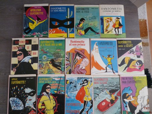 Lot livres fantômette - lot, /