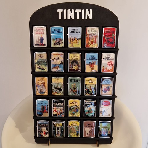 Tintin presentoir avec - presentoir, 25