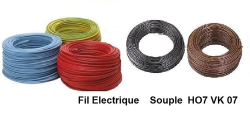 Fil électrique souple - , ho7-vk