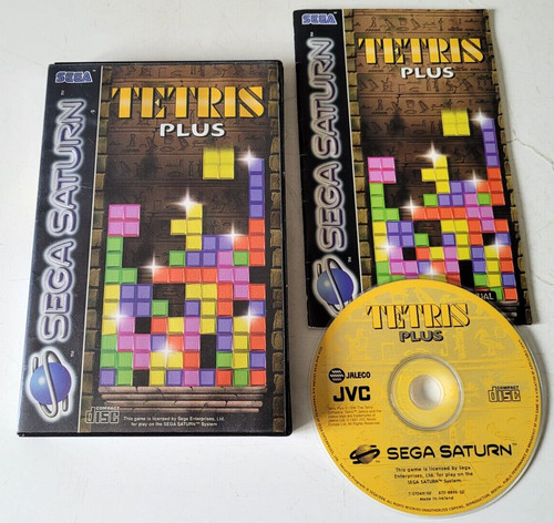 Tetris plus sega saturn - tetris,