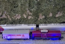 N Scale FLEISCHMANN Piccolo Deutche Bahn 5 V 100.20 Dieselok