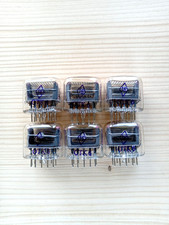 6 X IN-12A IN12 Soviet Nixie Tube. NEW. 100 % testé. NOS.