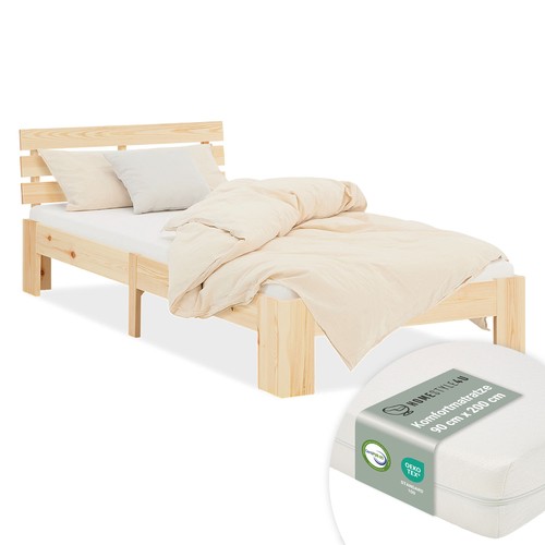 Cadre lit 90x200 avec - avec, sommier