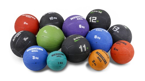 Médecine ball caoutchouc - caoutchouc,