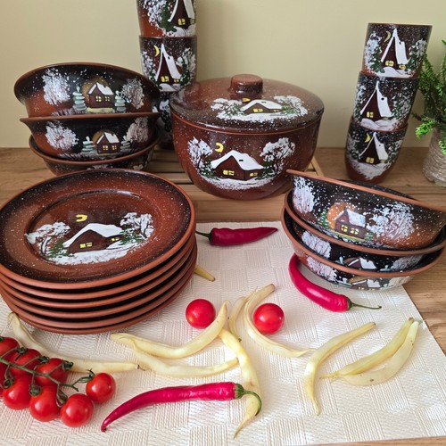 Lot assiettes en - 19,