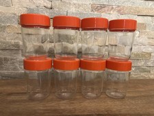 Lot 8 pots avec couvercle à