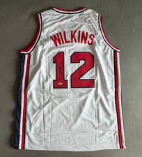 Dominique Wilkins Maillot De Basket NBA Signé USA PSA Authentifié