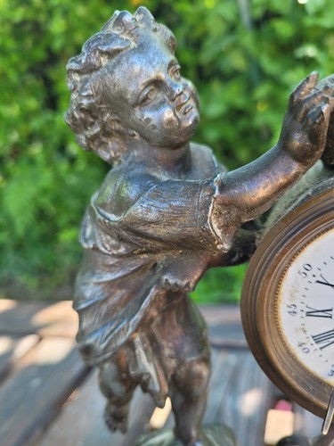 Rare pendule ancienne - , en