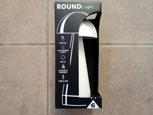 Lampe table tactile roundi - lampe, de