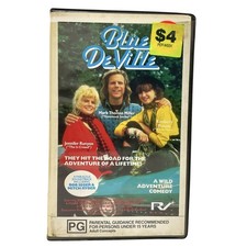 RARE VHS Video Tape BLUE DE VILLE Ex-Rental Clamshell RocVale Thomas Miller