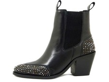 Bottines Santiags Cuir Femme