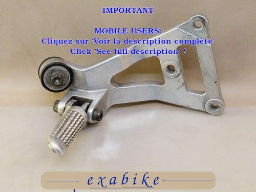 Platine repose pied - repose-pied, arriere