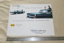 (MB3/C) Brochure catalogue 1959 FORD The 59 FORDS World's most beautifully...