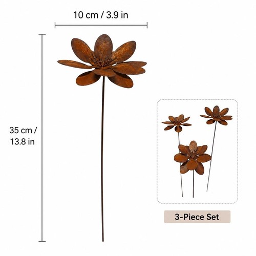 Fonte vintage plaque - plaque, fleur