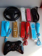 Nintendo Wii & U Motion Plus Wiimote Remotes, Pro Controllers, Wheels Choose! 