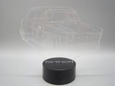SIMCA 1000 RALLY II - LIGHT LED PANEL - 7 COLORS - 3D CREATIVE LIGHT -